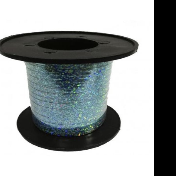 LISTON CURLING HOLOG. PUNTOS 1 TURQUESA 704 JANEL 200M ROLLO